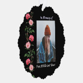 メモリアル 記念品 ローズ ガーデン フラワー オーナメントカード (右)