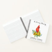 メモリアル（鳥）ショウジョウコウカンチョウひまわり葬式ゲストブック ノートブック (内部)