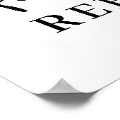 メモリアル 3 フォト スクリプト 永遠に私たちの心の中に ポスター (角)