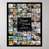 メモリアル 54  フォト コラージュ  永远に私たちの心の中に ポスター (正面)