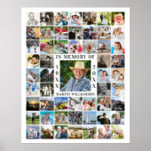 メモリアル 55 フォト コラージュ 追憶 ポスター (正面)