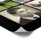 メモリアル 55  生前の思い出　フォトコラージュ ポスター (角)