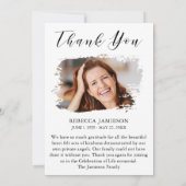 *~*メモリアルArchangel Azrael写真AP47 サンキューカード (裏面)