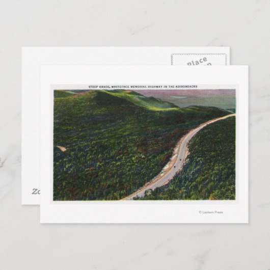 メモリアルHwyの急勾配の見解 ポストカード (正面/裏面)