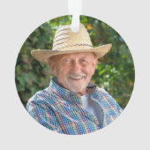 メモリエレガントアルエンジェル天国写真記念 オーナメント (裏面)