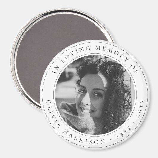 メモリエレガントアル |お葬式のお願い マグネット (正面/裏面)