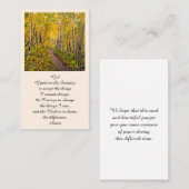 メモリエレガントアル・サービス・カード 名刺 (正面/裏面)