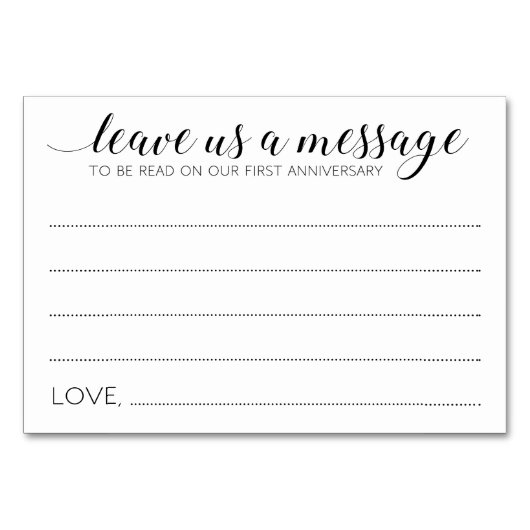 メモリエレガントボックスゲストブックウェディングカード テーブルナンバー (正面)