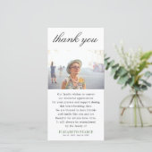 メモリエレガントート写真ありがとう 案内状 (スタンド正面)