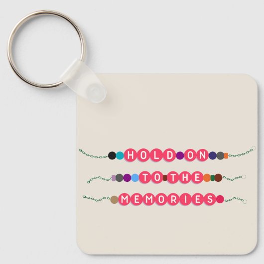 メモリカスタムキーチェーン キーホルダー (正面)