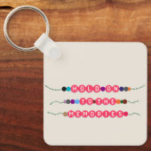 メモリカスタムキーチェーン キーホルダー (正面)