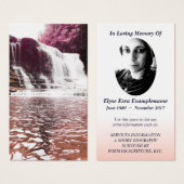 メモリカードウォーターフォールド (正面&裏面)