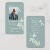 メモリカードウォーター色トンボ 名刺 (正面/裏面)