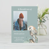 メモリカードウォーター色バーンドロウ 招待状 (スタンド正面)