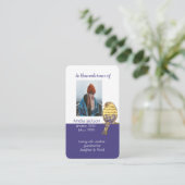 メモリカードクリスチャンソングバード 名刺 (スタンド正面)