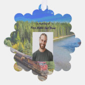 メモリカードトレイントラム鉄道 オーナメントカード (正面)