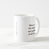 メモリクラシックマググ コーヒーマグカップ (正面右)