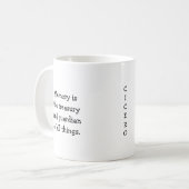 メモリクラシックマググ コーヒーマグカップ (正面左)