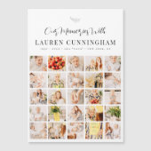 メモリシンプルーモダンミニマル25フォトコラージュ (正面)