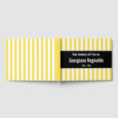 メモリストライプのーゲストブック ゲストブック (全面)