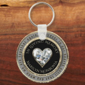 メモリパーソナライズされたアル キーホルダー (正面)