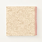 メモリパーソナライズされたクックブック(写真の追加) ノートブック (裏面)