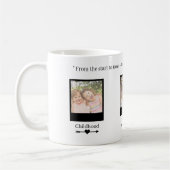 メモリパーソナライズされたマグ – その後から現在 コーヒーマグカップ (左)