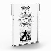 メモリパーソナライズされた内の日付 フォトブロック (左)