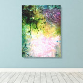 メモリプール キャンバスプリント (インサイチュ (ウッドフロア))