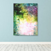 メモリプール キャンバスプリント (インサイチュ (ウッドフロア))