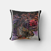 メモリマップオータムバイブコイスケルトン反射 クッション (正面)