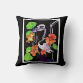 メモリマップオータムビーズレイヴン骨格ポスタートット クッション (裏面)