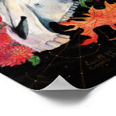 メモリマップズオータムバイブユニコーンスカル ポスター (角)