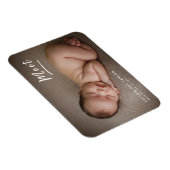 メモリモダンベビー写真Keepsakeギフトを満たす マグネット (右側)