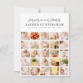 メモリモダンーシンプルミニマル25フォトコラージュ (正面)