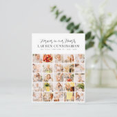 メモリモダンーシンプルミニマル25フォトコラージュ (スタンド正面)