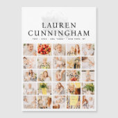 メモリモダンーシンプルルの紅葉25写真コラージュ (正面)