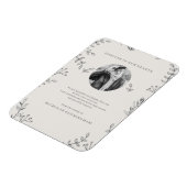 メモリモダンーシンプルルFOLIDS BOTANICALありがとう マグネット (左側)