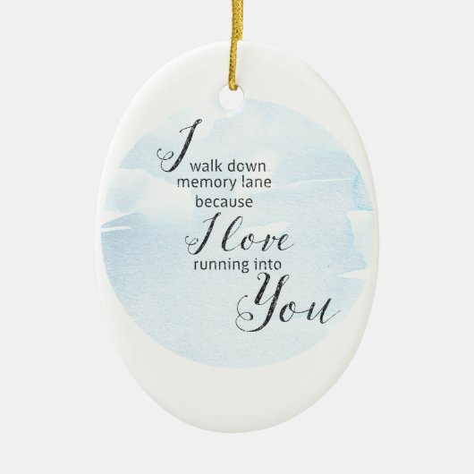 メモリレーン セラミックオーナメント (正面)