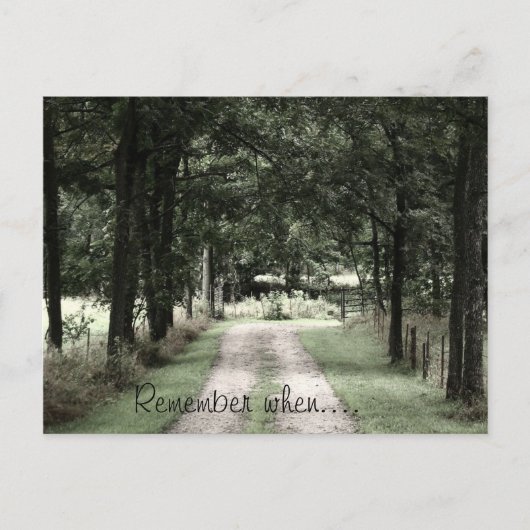 メモリレーン ポストカード (正面)