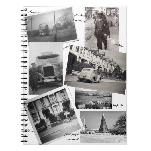 メモリヴィンテージを下げる ノートブック (正面)