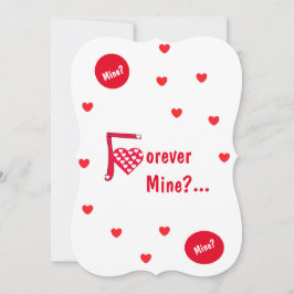 メモリーカード - ヴァレンタインデー デザイン 01 ノートカード