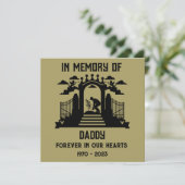 メモリーガーデンの葬儀 カード (スタンド正面)