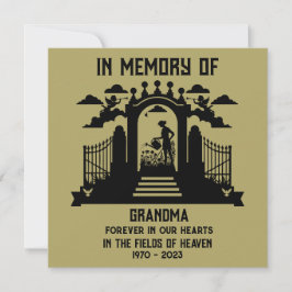 メモリーガーデンの葬儀 カード