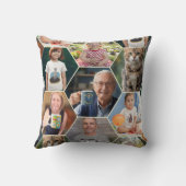 メモリークッションファミリー写真パーソナル装飾用クッション クッション (裏面)