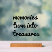 メモリーズアクリル記号 アクリルサイン (ニュートラル)