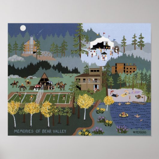 メモリーズオブベアバレープリント ポスター (正面)