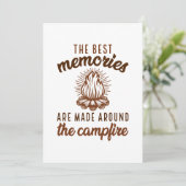 メモリーズキャンプファイア サンキューカード (スタンド正面)