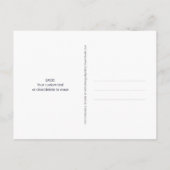 メモリーズネービーブルーアニー大事な行事6フォトコラージュ ポストカード (裏面)