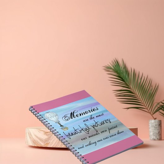 メモリーズノート熱気球スカイ ノートブック